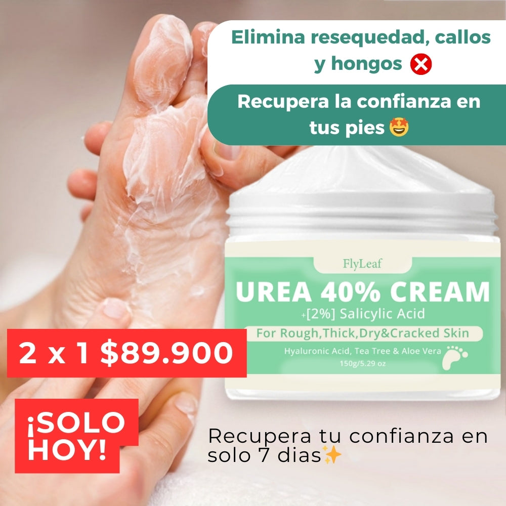 Crema Reparadora FlyLeaf Urea 40%™ | 2 X 1 SOLO HOY